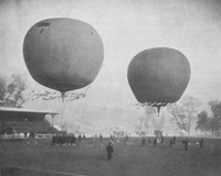 Meteor és Turul felszállása 1902. május 5-én
